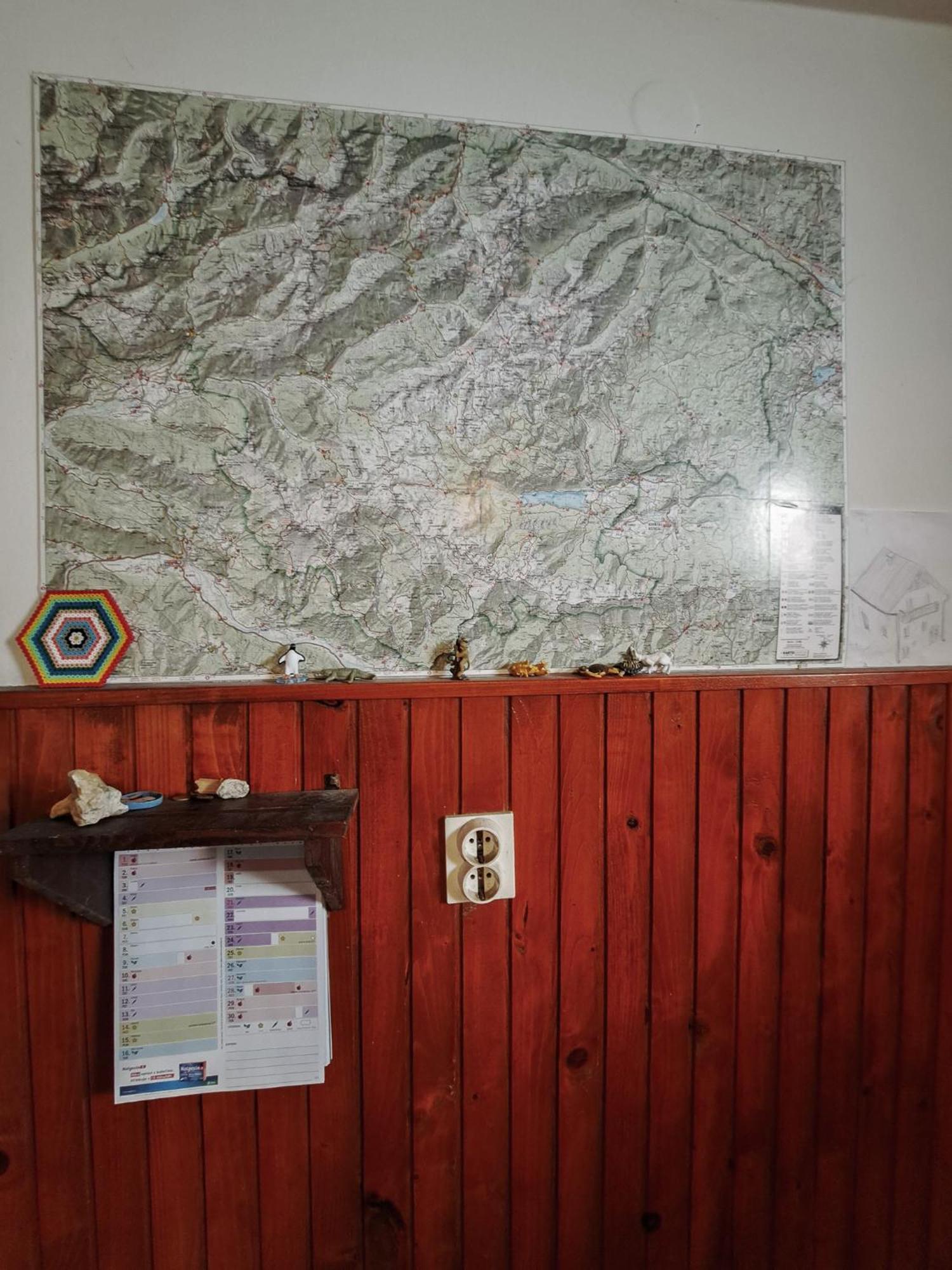 Hikers Hut Hisar Lejlighed Podbrdo Eksteriør billede